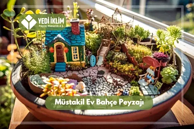 Müstakil Ev Bahçe Peyzaj